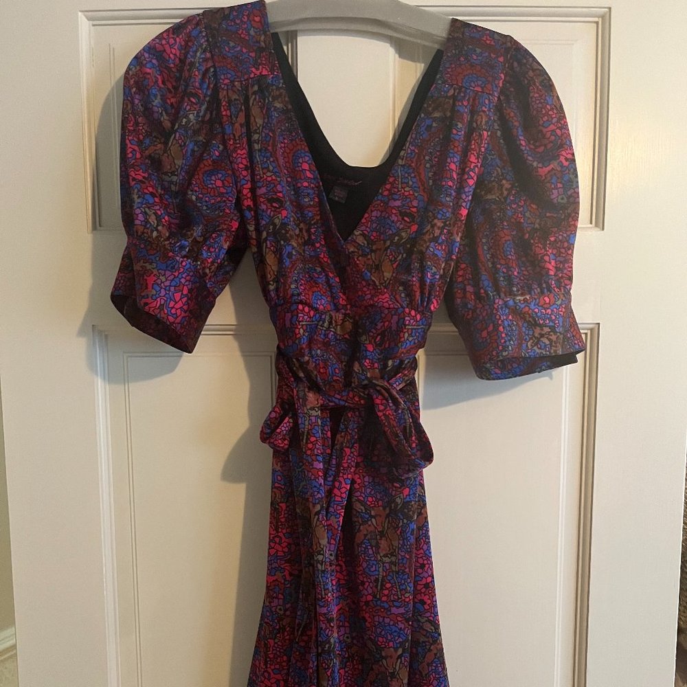 Betsey Johnson Stained Glass Print Dress